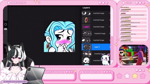 {ENG/FR/JPN}  | ☆COMMS OPEN☆  Art & Gossip  || 5 Subs = 5 Jumping Jacks !emotes !etsy !