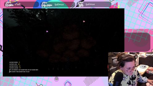 Finishing up The Forest and just hanging out