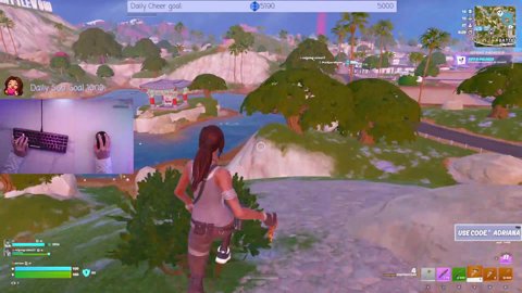 Stream Crashed But We Back 💜 | use code “adriana” in the fortnite item shop | !socials !discord !map