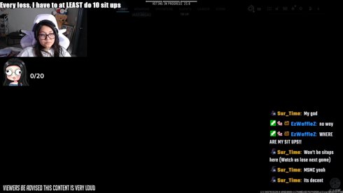 Sit ups challenge !situps | !socials !dono