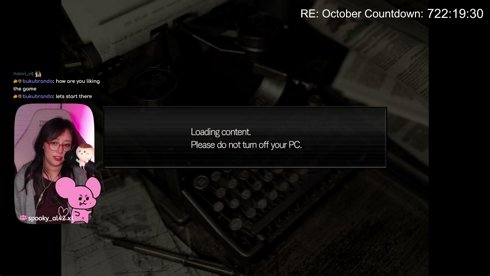Baby's first Resident Evil | RE: October !discord  !backseat