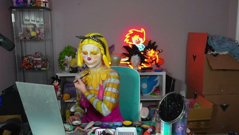 special bodypaint stream today #bodypaint !s