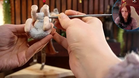 Sculpting Back To The Future -Day 12. - 46 hours so far...