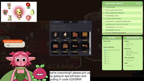 ⋆˚࿔  COWORKING ⋆‧°𓏲ּ𝄢 i have so much to do