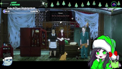 GOTHMAS DAY 4 | Meoooow! Let's try to figure out what weird things Grandpa was up to! | 9 follows to 400! | !htpartner !bats !merch