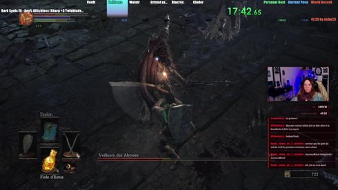 DS3 Any% Glitchless objectif sub 1H