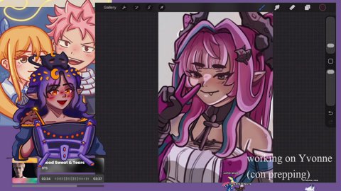 con prep drawing ✧˖° cozy art stream !vgen !instagram