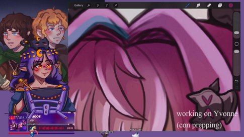 con prep drawing ✧˖° cozy art stream !vgen !instagram