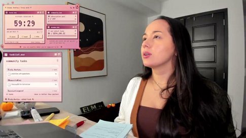 study with a doctor (me) 🦋 se habla español | min ads | 60/12 pomo | !task