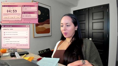 study with a doctor (me) 🦋 se habla español | min ads | 60/12 pomo | !task