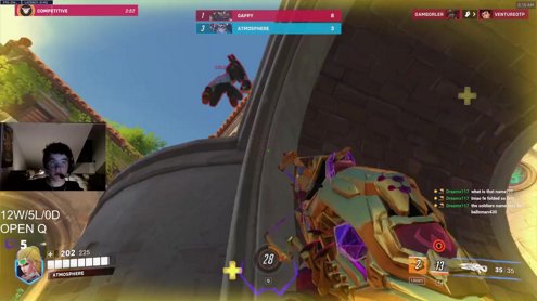 PLAYING COMP OPEN QUEUE, PLAYING WITH @ventureotp_ow