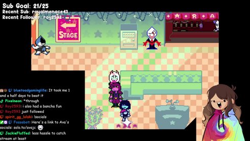 DELTARUNE BLIND PLAYTHROUGH! | !socials
