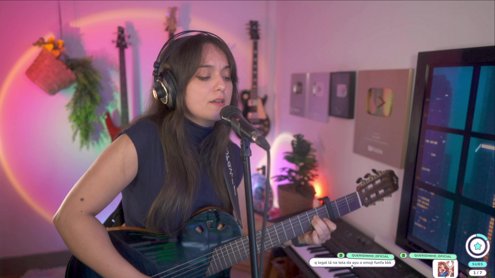 sua playlist ao vivo