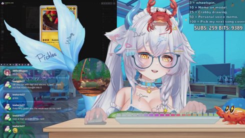 happy bikini Friday @youritalianwaifu @NoodleWolfVT 🧡💙💚 Summerthon Day 20 !goals
