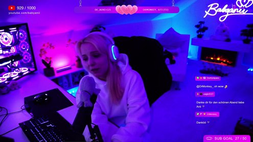 [18+] 🔴 I'm Baaaaack ❤️ KOMM REIN 🌸  !aiTTS ✿ Tiktok: @babyaniiclips ✿ Insta: xbabyaniix