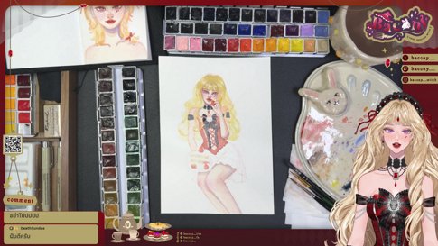 (Watercolor) สีน้ำ D-28