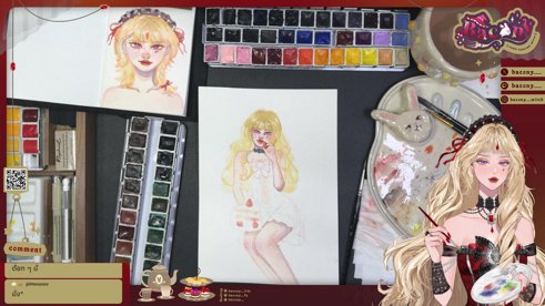 (Watercolor) สีน้ำ D-28