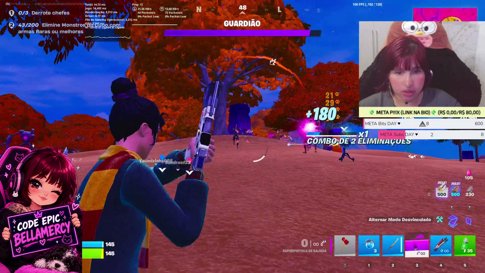 ✨ Jogando com o CHAT! |  CODE EPIC: BELLAMERCY ✨  | +18 ✨