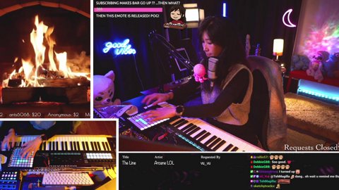 Chill vibes & loops.. Requests open !sl  🎶❤️👻 !pp !plus 3rd month woooo