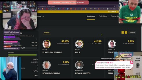 dividindo a angústia da APURAÇÃO ⭐ | !pix !vods
