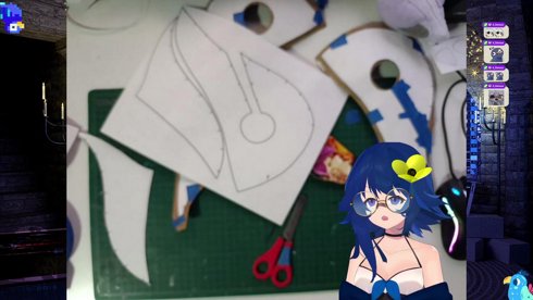 Haciendo mi disfras pa halloween #1