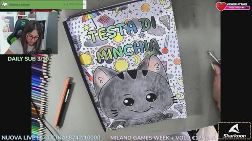🎮🎧🔥 {IT/DE} 🐈‍⬛❤️‍🩹 °°Road to 950 👀°° Si prospetta una nuova settimana con un tempo di 💩🤨🌧️☔ 🐈💚 !shop !net !social !pc !lurk !w !tip !prime