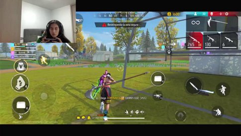Jugando un ratito Free Fire