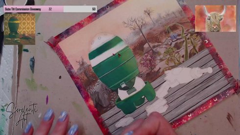 The apocalypse needs art too!  Fallout Still Life!!~ Yapping, Gouache & probably some technical difficulties !socials !commands