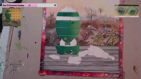 The apocalypse needs art too!  Fallout Still Life!!~ Yapping, Gouache & probably some technical difficulties !socials !commands