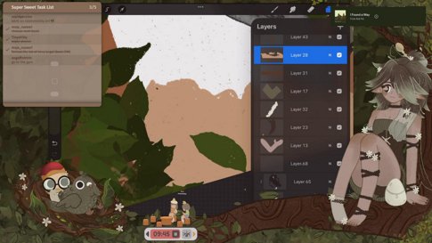 (•)> cooeggistin' & doolin' | !task !done