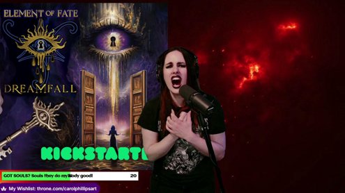 Dreamfall ALBUM is OUT Road to 3k!   singing! karaoke !sl to request rock pop  metal jazz