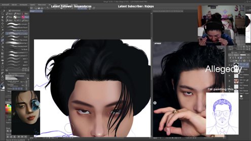 Pintando a Benito 😊