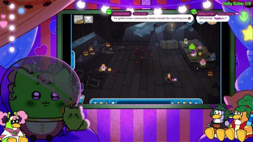 👽[NEW MODEL] Club Penguin Halloween hang out with @mielitta and @jules !! | !18+ !kofi !chiikawa !commissions