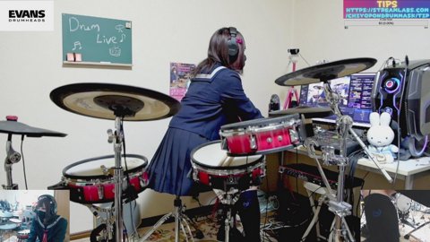 Sailor Electric Jazz Drum Live♪