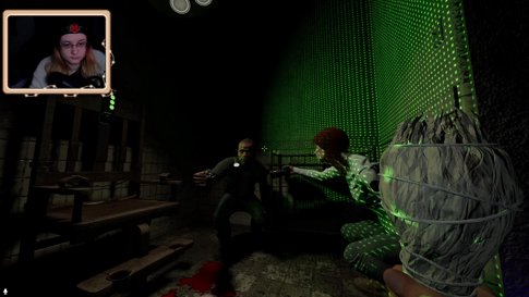 Maybe a little afraid of the ghosts