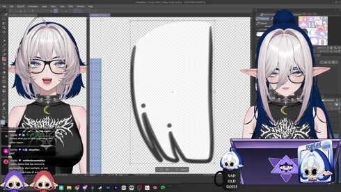 Art , Work With Me | Finishing the Hair + Custom Textures for EmoteLab Emotes