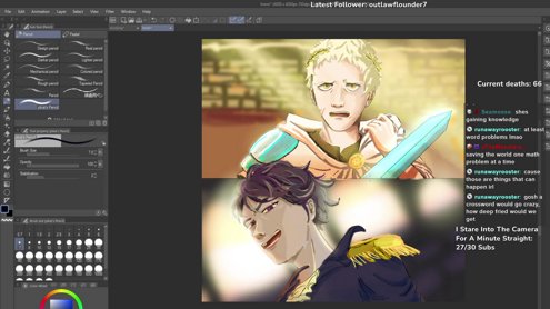 drawing Fluixon and Saparata fanart