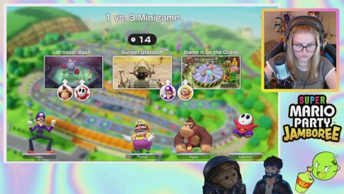 🎉SUPER MARIO PARTY JAMBOREE! 🎉Come hang out with your big sister! ♡