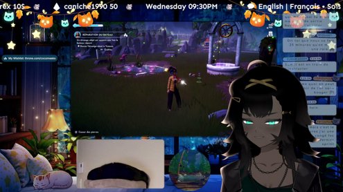[FR/EN] Sleepy raccoon is back 🦝💤 let's hangout pendant un peu de gaming ✨ !discord !throne !insta