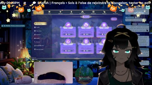 [FR/EN] Sleepy raccoon is back 🦝💤 let's hangout pendant un peu de gaming ✨ !discord !throne !insta