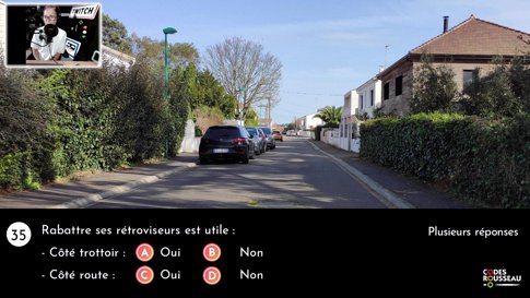 Code de la route : Thématique + Test