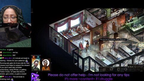 Disco Elysium [Day 21] | Blind Playthru | !pp (36/100) !bdsm !purge !spoilerchat
