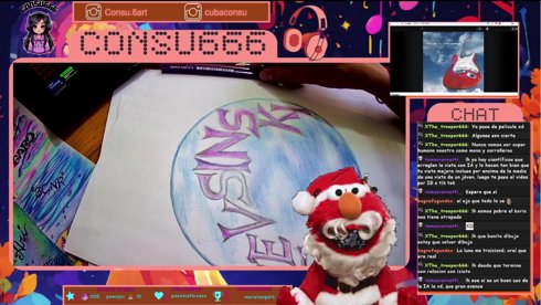 Volvii!! Pintamos? uwu👾!Sr Request your song <3 🎙️🎧⏸️ 🎧#Estesiesmiaño 🖤