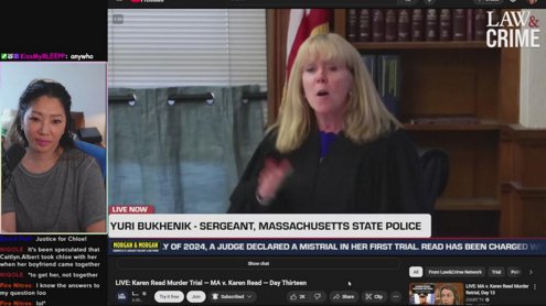 Karen's text msgs with Brian Higgins.. Karen Read RETRIAL day 13 TrueCrime: !youtube