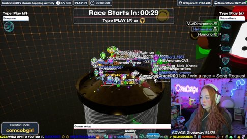 ✨PARTNER PUSH✨ WIN / 100 BITS = SONG REQUEST✨ !pp !subgoals