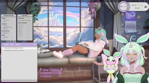 [2/4 pomo 50/10] come study with me | coworking -> ff14 unlocking relic and dailies | !sweet !task !done