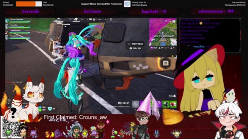 ✨Fortnite Madness 💥 Raising $$ & Hope for Mama Yami 💜 LIVE NOW! w/ @aworaul, & @dragonfyyre !charity