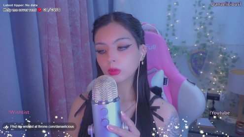 Live ASMR🤍Danaelicious !redes