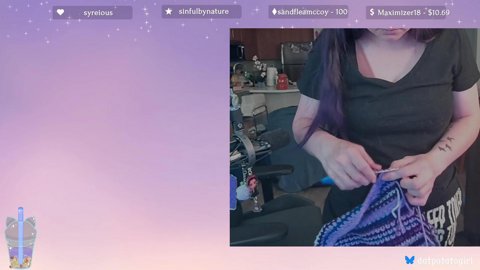 crochet & chill ♡ !fish !socials !discord
