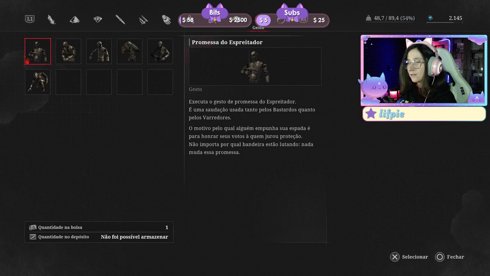 1ª vez no game - Dor de cabeça de tanto rir na live da Nath sem controle kkkk